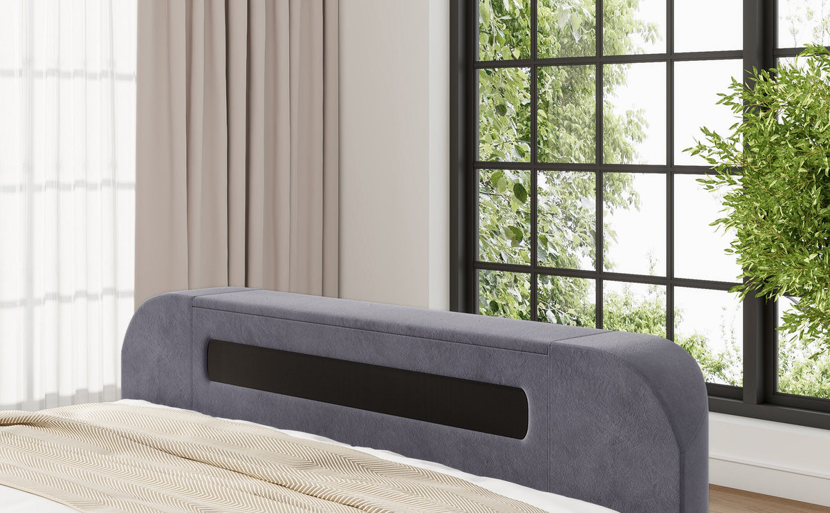 Amber 4.1 Multimedia Ottoman Storage TV Bed Frame — view 13
