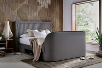 Immerse 5.1 Surround Sound Ottoman TV Bed in Carbon Grey — view 4 – image 3 of 8