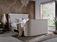Immerse 5.1 Surround Sound TV Bed in Oatmeal — view 6 – image 5 of 8