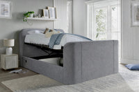 Arla Ottoman TV Bed in Luxury Grey — view 3 – image 3 of 7