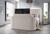 Astra Ottoman TV Bed in Soft Cream — view 5 – image 4 of 7