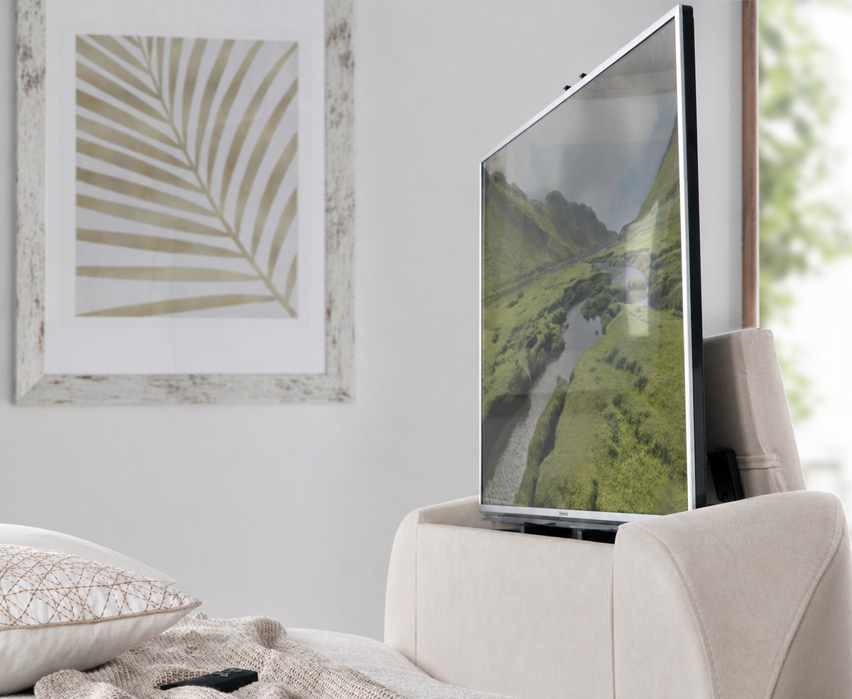 Astra Ottoman TV Bed in Soft Cream — view 7
