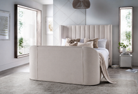 Astra Ottoman TV Bed in Soft Cream — view 3 – image 2 of 7