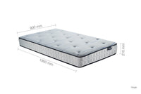 Air Memory Foam and Open Spring Mattress Soft-Medium Firmness — view 10 – image 6 of 11