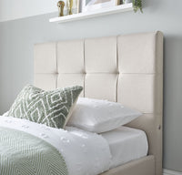 Alpha Manual Single TV Bed In Light Stone — view 5 – image 5 of 7