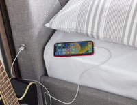 Alpha Manual Single TV Bed In Grey — view 2 – image 2 of 6