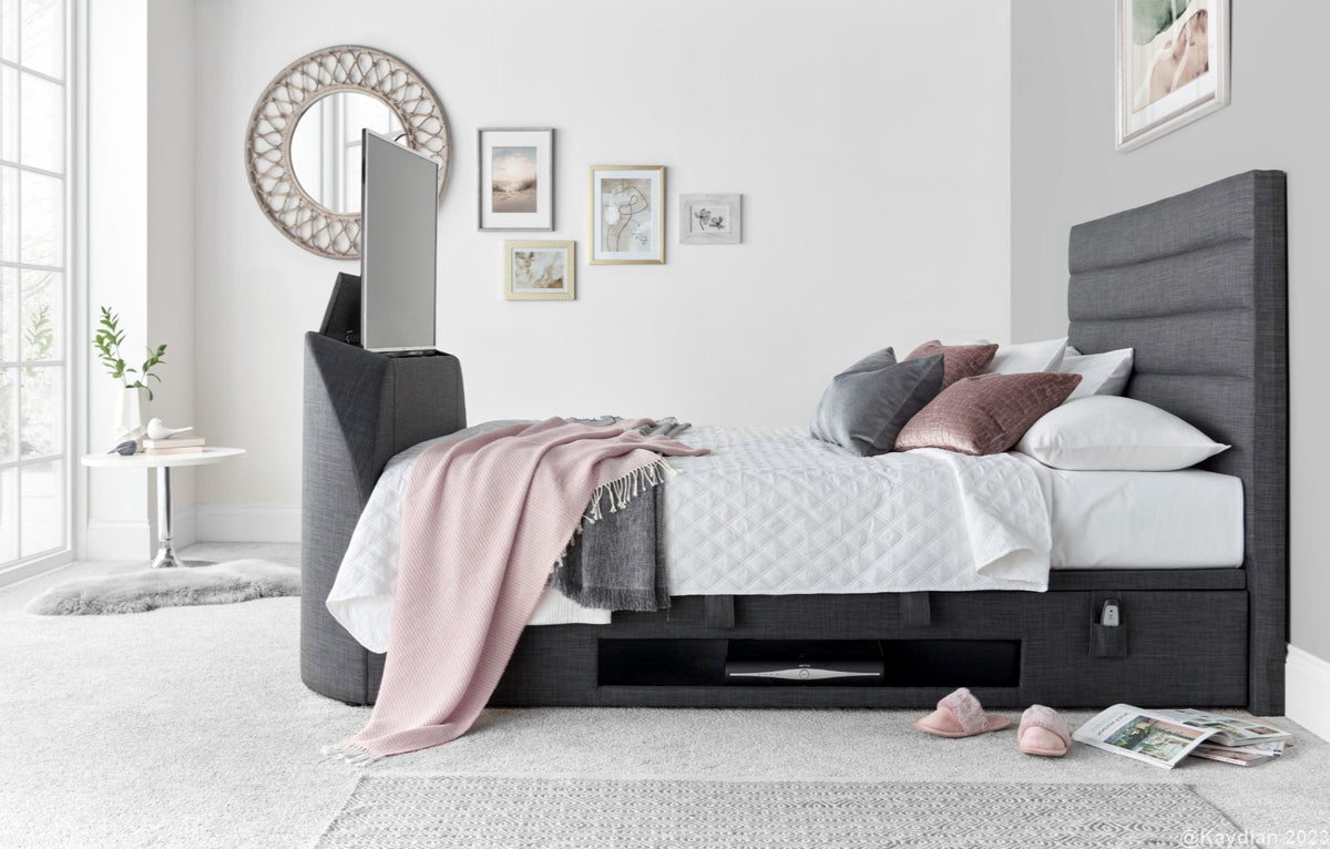 Appleton TV Bed Grey — view 5