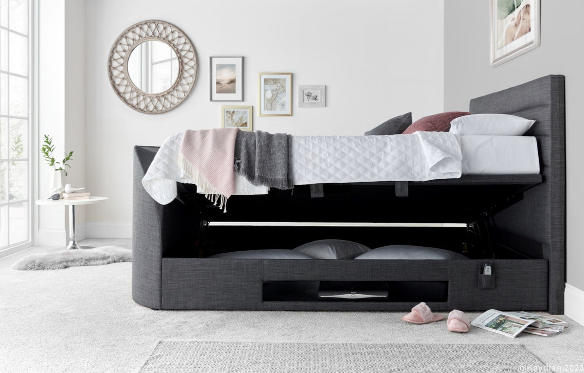 Appleton TV Bed Grey — view 7