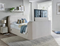 Arla Ottoman TV Bed in Luxury Cream – image 1 of 7