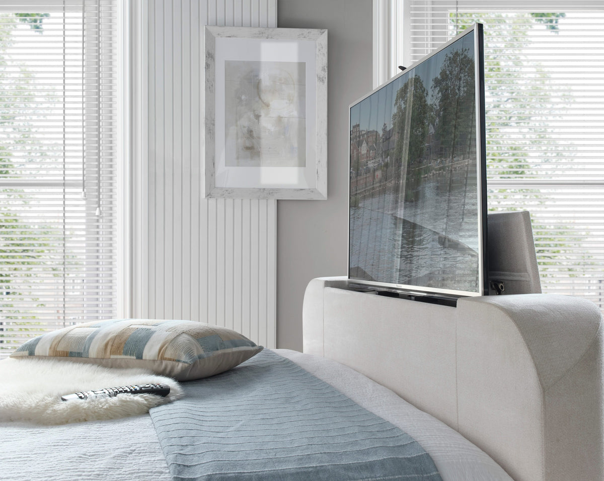 Arla Ottoman TV Bed in Luxury Cream — view 5