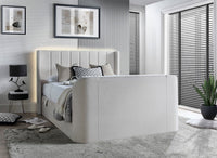 Atom II Ottoman TV Bed in Luxury Cream – image 1 of 8