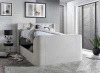 Atom II Ottoman TV Bed in Luxury Cream — view 4 – image 4 of 8