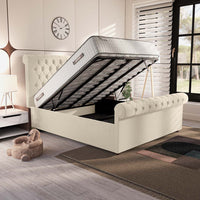 Berlin Upholstered Ottoman Bed — view 2 – image 1 of 5