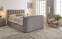 Capella TV Bed in Steel Grey (non ottoman) — view 4 – image 4 of 8