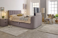 Capella TV Bed in Steel Grey (non ottoman) – image 1 of 8