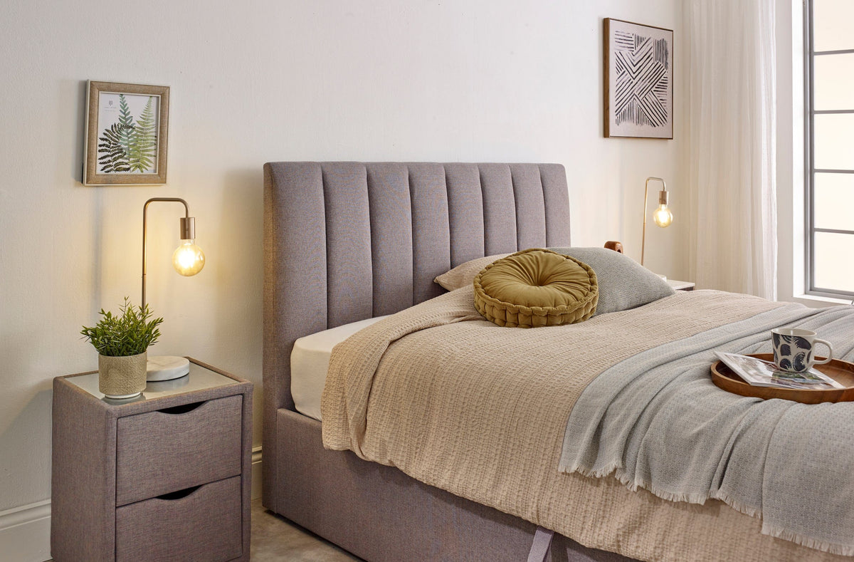 Capella TV Bed in Steel Grey (non ottoman) — view 8