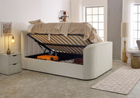 Capella Ottoman TV Bed in Pebble Stone — view 2 – image 2 of 10