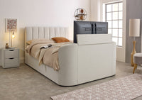 Capella Ottoman TV Bed in Pebble Stone — view 7 – image 7 of 10