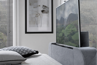 Atom II Ottoman Storage TV Bed in Luxury Grey — view 6 – image 6 of 7
