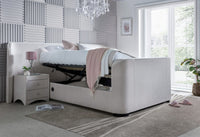 Condor Ottoman TV Bed in Luxury Cream — view 2 – image 2 of 5