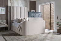 Salisbury Ottoman TV Bed in Soft Cream — view 4 – image 3 of 11
