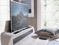 Hampton 5.1 Surround Sound Soft Cream Ottoman TV Bed — view 5 – image 4 of 11