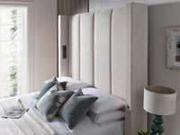 Hampton 5.1 Surround Sound Soft Cream Ottoman TV Bed — view 7 – image 6 of 11