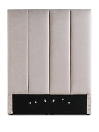 Hampton 5.1 Surround Sound Soft Cream Ottoman TV Bed — view 11 – image 10 of 11
