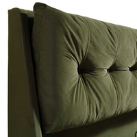 Hadley Ottoman Storage Bed in Moss Green Velvet – image 11 of 13