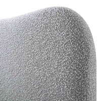 Egerie Curved Headboard Ottoman Storage Bed in Mist Grey Boucle – image 46 of 67