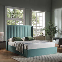 Wilton Ottoman Storage Bed in Seafoam Blue Velvet – image 32 of 75