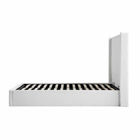 Wilton Ottoman Storage Bed in White Boucle – image 70 of 75