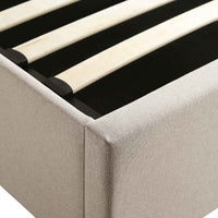 Wilton Ottoman Storage Bed in Warm Stone Fabric – image 60 of 75