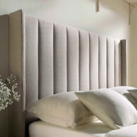Wilton Ottoman Storage Bed in Warm Stone Fabric – image 50 of 75
