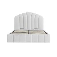 Hana Ottoman Storage Bed in Ecru Boucle – image 8 of 85