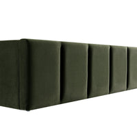 Hana Ottoman Storage Bed in Moss Green Velvet – image 50 of 85