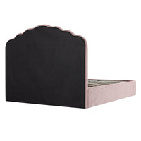 Hana Ottoman Storage Bed in Petal Pink Chenille – image 64 of 85