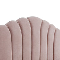 Hana Ottoman Storage Bed in Petal Pink Chenille – image 67 of 85