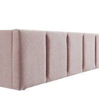 Hana Ottoman Storage Bed in Petal Pink Chenille – image 68 of 85