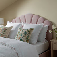 Hana Ottoman Storage Bed in Petal Pink Chenille – image 55 of 85