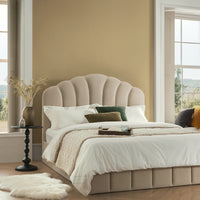 Hana Ottoman Storage Bed in Warm Stone Velvet – image 70 of 85