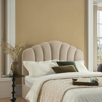 Hana Ottoman Storage Bed in Warm Stone Velvet – image 72 of 85