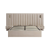 Tremezzo Oversized Ottoman Storage Bed in Champagne Velvet – image 33 of 65