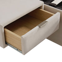 Tremezzo Oversized Ottoman Storage Bed in Champagne Velvet – image 42 of 65