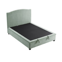 Chilworth Upholstered Ottoman Storage Bed in Water Green Chenille – image 109 of 115
