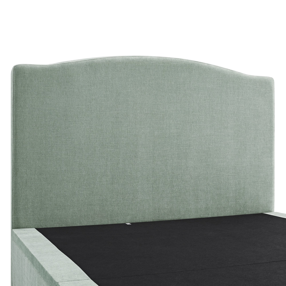 Chilworth Upholstered Ottoman Storage Bed in Water Green Chenille