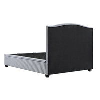 Chilworth Upholstered Ottoman Storage Bed in Blue Stripe Linen Blend – image 17 of 115