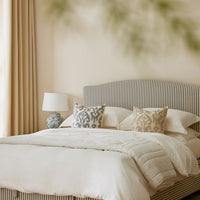 Chilworth Upholstered Ottoman Storage Bed in Blue Stripe Linen Blend – image 4 of 115