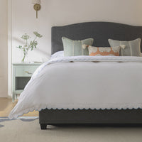Chilworth Upholstered Ottoman Storage Bed in Dark Grey Weave Fabric – image 26 of 115