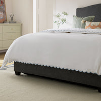 Chilworth Upholstered Ottoman Storage Bed in Dark Grey Weave Fabric – image 28 of 115